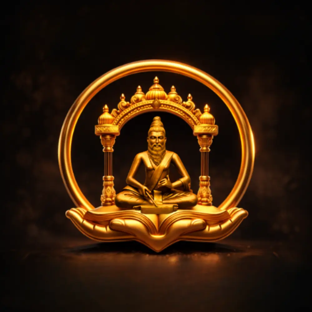 Temple of Kuchipudi emblem